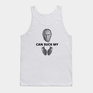 Putin Can Suck My Balls (Grenades) Tank Top